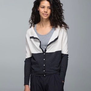 Lululemon After Class Cardigan, size 4